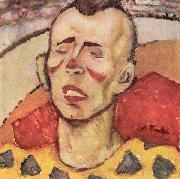 Nicolae Tonitza Clown. Spain oil painting artist